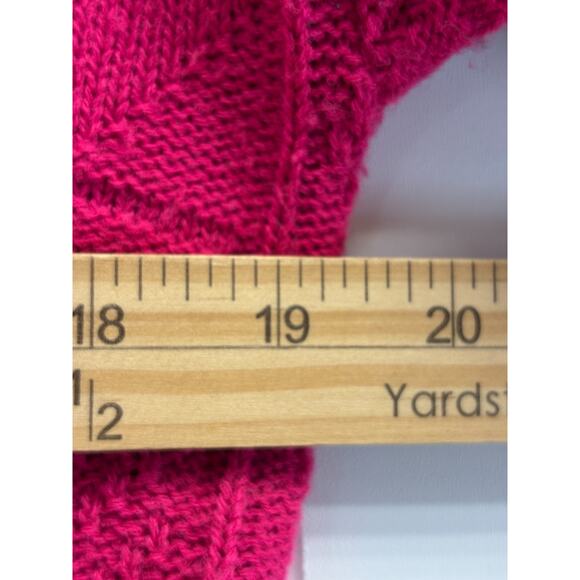 Vintage Arielle Womens Preppy 90's Diamond Knit Mock Neck Sweater‎ Size M Cozy - Picture 5 of 9